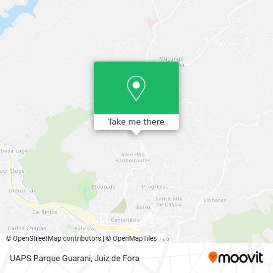 UAPS Parque Guarani map