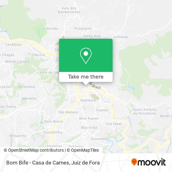 Mapa Bom Bife - Casa de Carnes