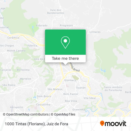 1000 Tintas (Floriano) map