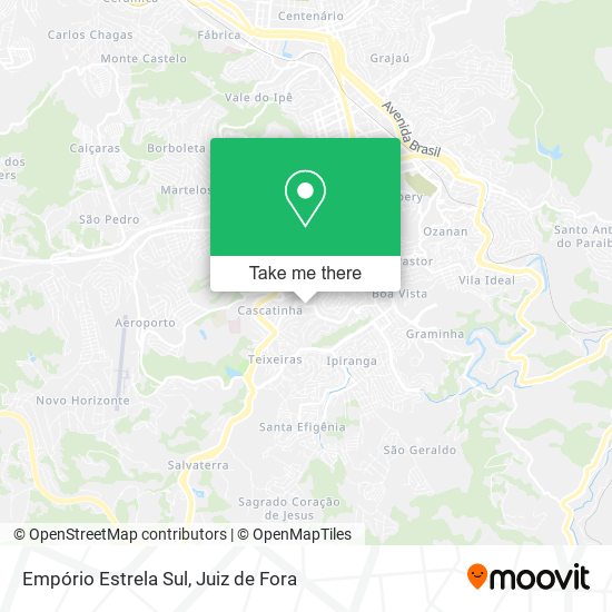 Empório Estrela Sul map