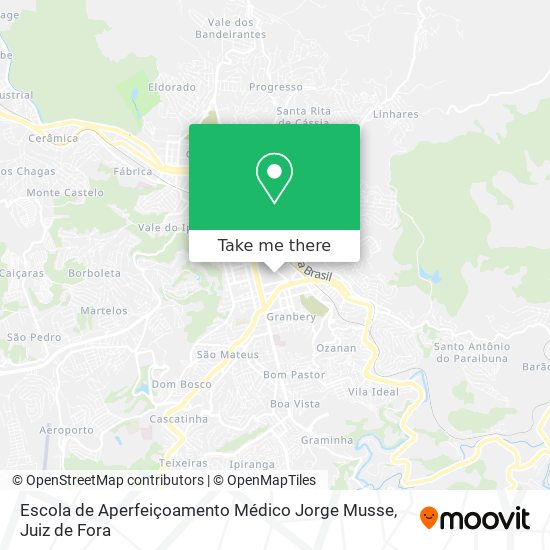 Escola de Aperfeiçoamento Médico Jorge Musse map