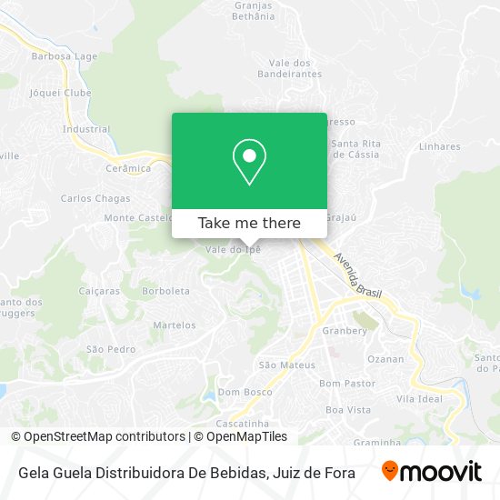Gela Guela Distribuidora De Bebidas map