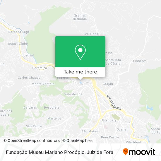 Fundação Museu Mariano Procópio map
