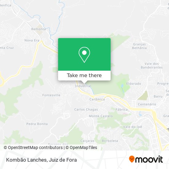 Kombão Lanches map