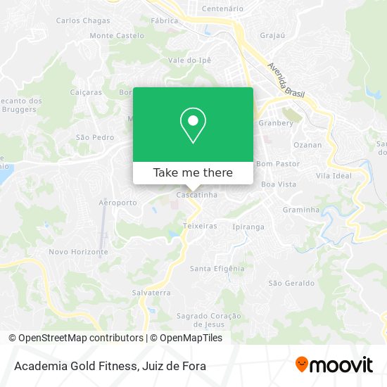 Academia Gold Fitness map