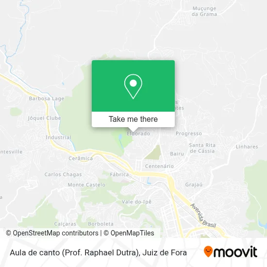 Aula de canto (Prof. Raphael Dutra) map