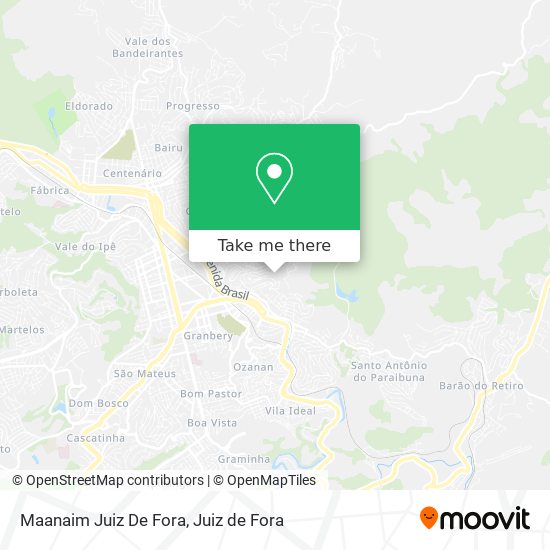 Maanaim Juiz De Fora map