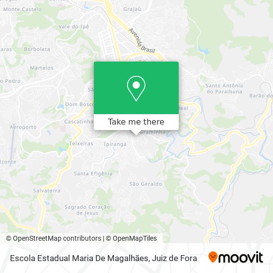 Escola Estadual Maria De Magalhães map