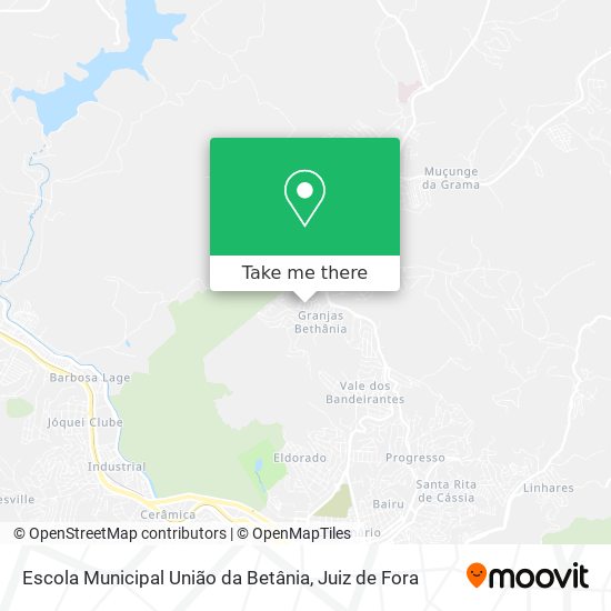 Escola Municipal União da Betânia map