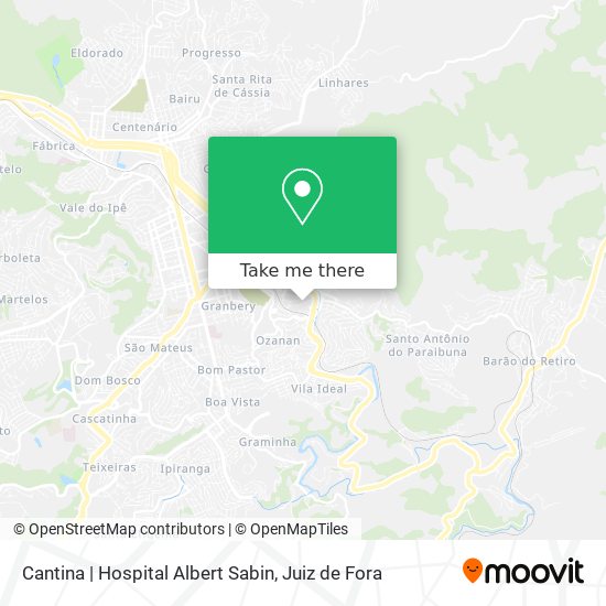 Cantina | Hospital Albert Sabin map