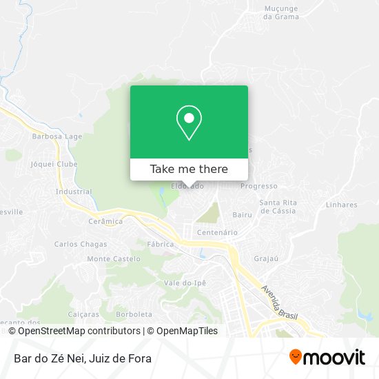 Bar do Zé Nei map