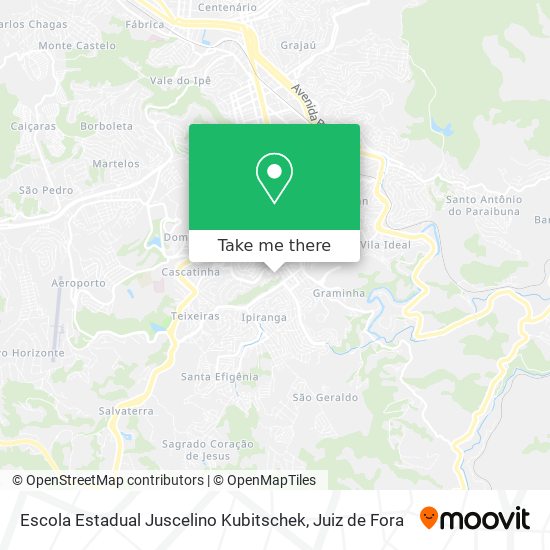 Escola Estadual Juscelino Kubitschek map