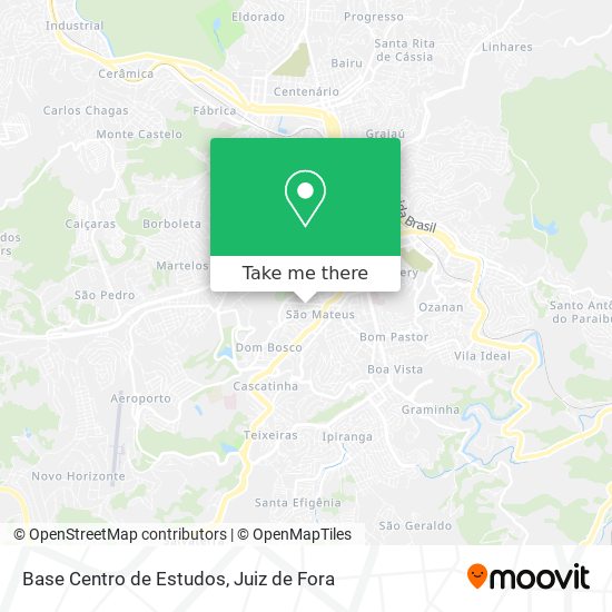 Base Centro de Estudos map
