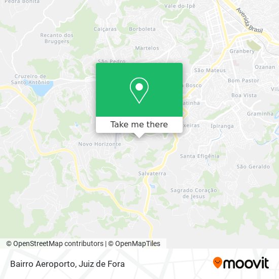 Bairro Aeroporto map