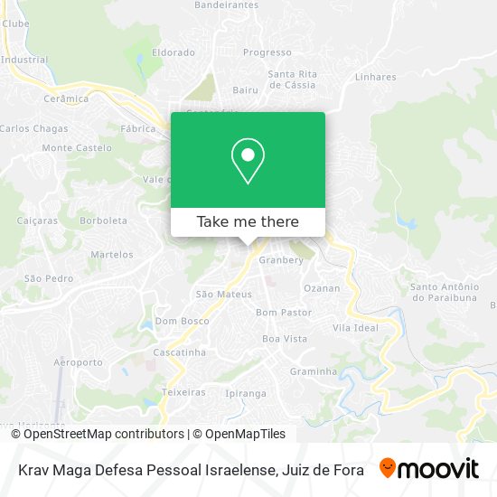 Krav Maga Defesa Pessoal Israelense map