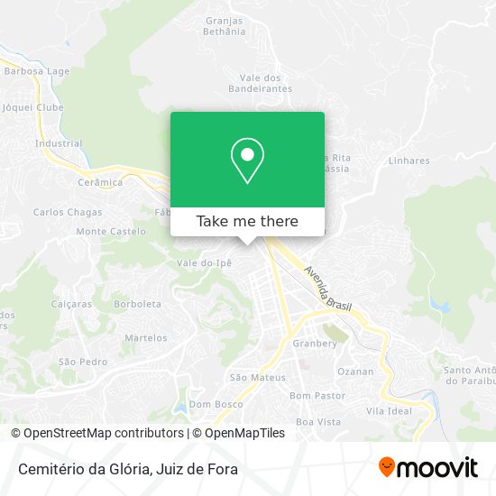 Cemitério da Glória map