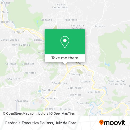 Mapa Gerência-Executiva Do Inss