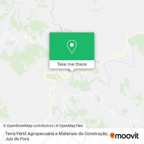 Terra Fértil Agropecuária e Materiais de Construção map