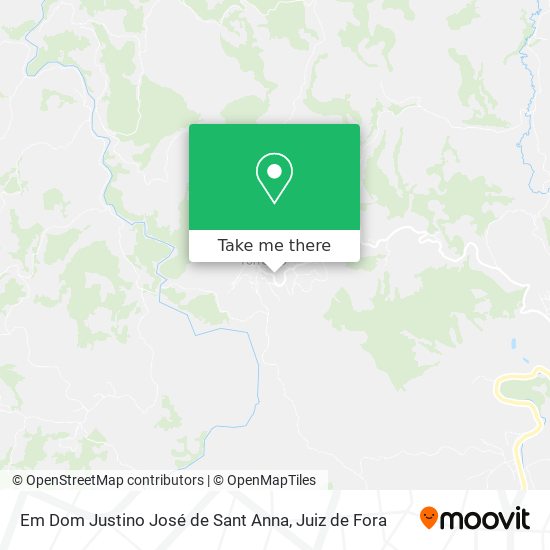 Em Dom Justino José de Sant Anna map