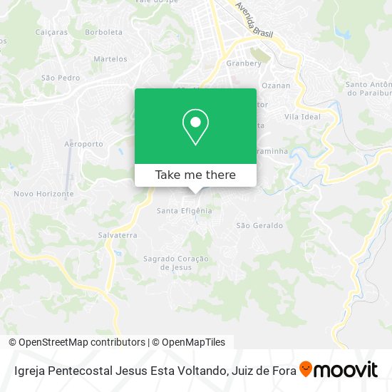 Igreja Pentecostal Jesus Esta Voltando map