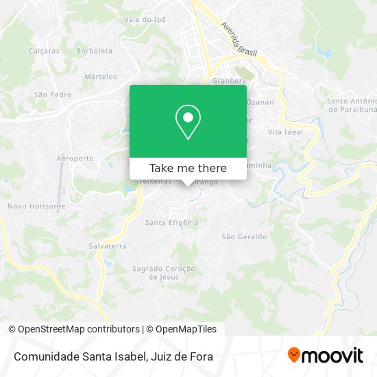 Comunidade Santa Isabel map