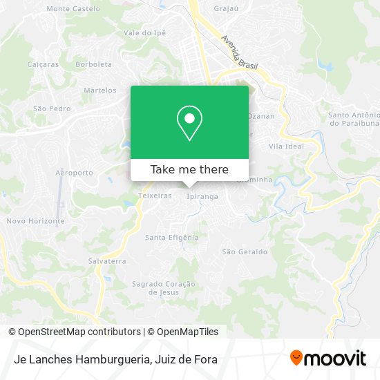 Je Lanches Hamburgueria map