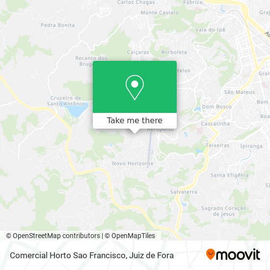 Mapa Comercial Horto Sao Francisco