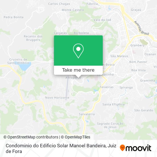 Condominio do Edificio Solar Manoel Bandeira map