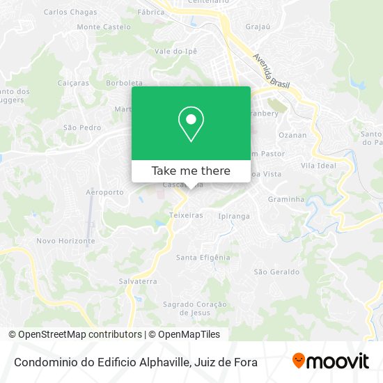 Condominio do Edificio Alphaville map