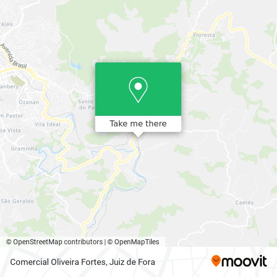 Comercial Oliveira Fortes map
