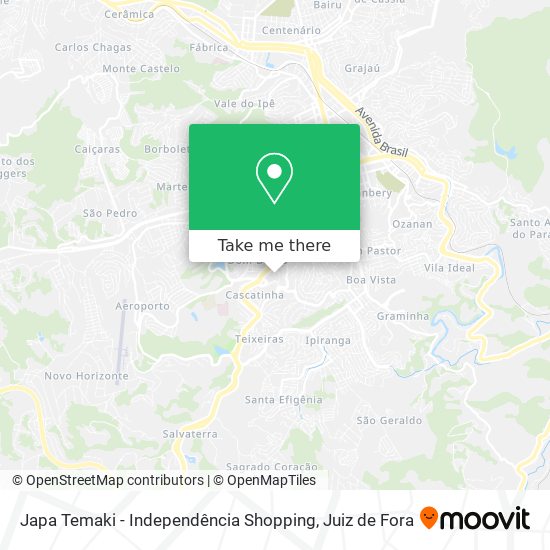 Japa Temaki - Independência Shopping map