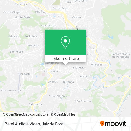Betel Audio e Video map