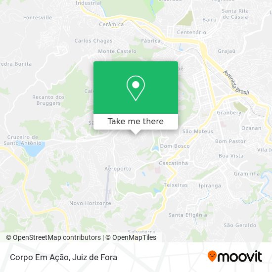 Corpo Em Ação map