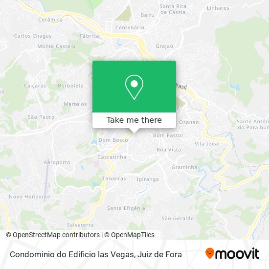 Condominio do Edificio las Vegas map