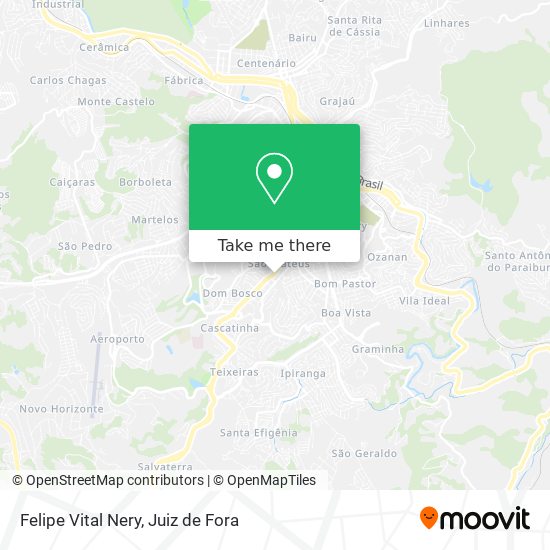 Felipe Vital Nery map