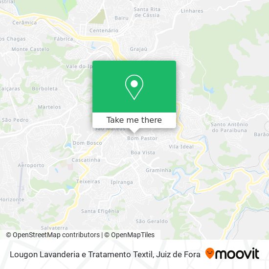 Lougon Lavanderia e Tratamento Textil map