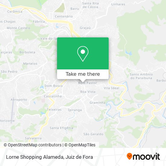 Lorne Shopping Alameda map