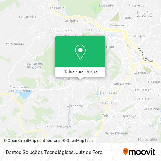 Dantec Soluções Tecnológicas map