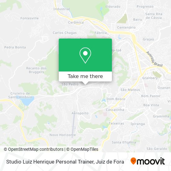 Studio Luiz Henrique Personal Trainer map