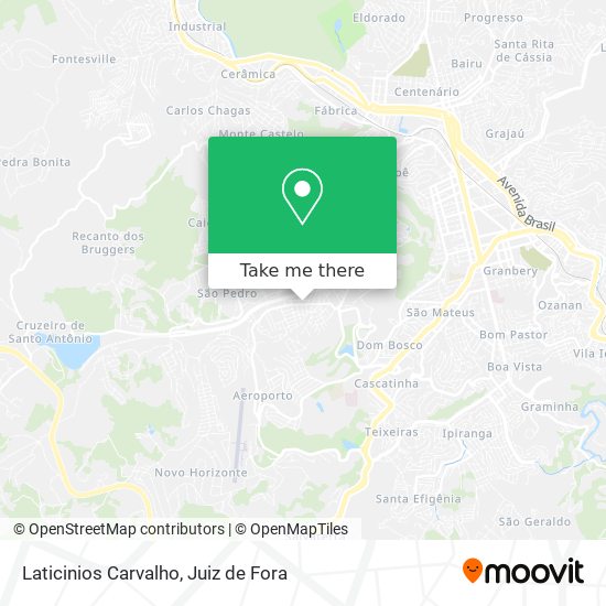 Laticinios Carvalho map
