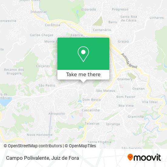 Campo Polivalente map