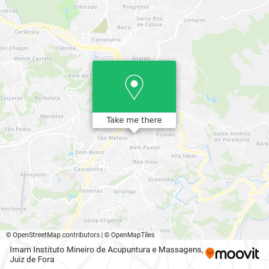 Imam Instituto Mineiro de Acupuntura e Massagens map