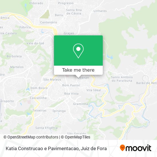 Katia Construcao e Pavimentacao map