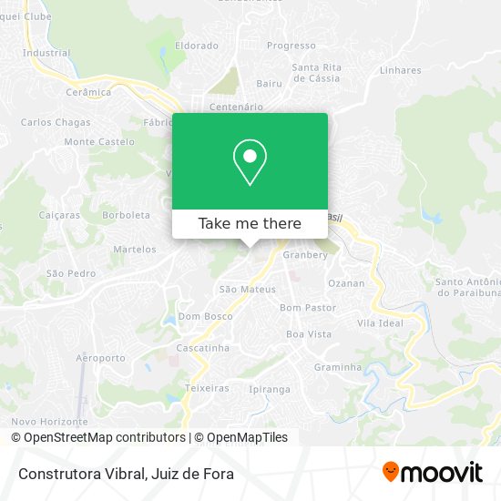 Construtora Vibral map