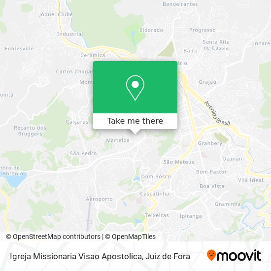 Igreja Missionaria Visao Apostolica map