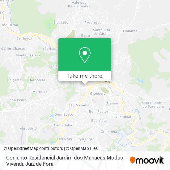 Conjunto Residencial Jardim dos Manacas Modus Vivendi map