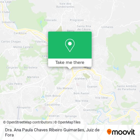Dra. Ana Paula Chaves Ribeiro Guimarães map