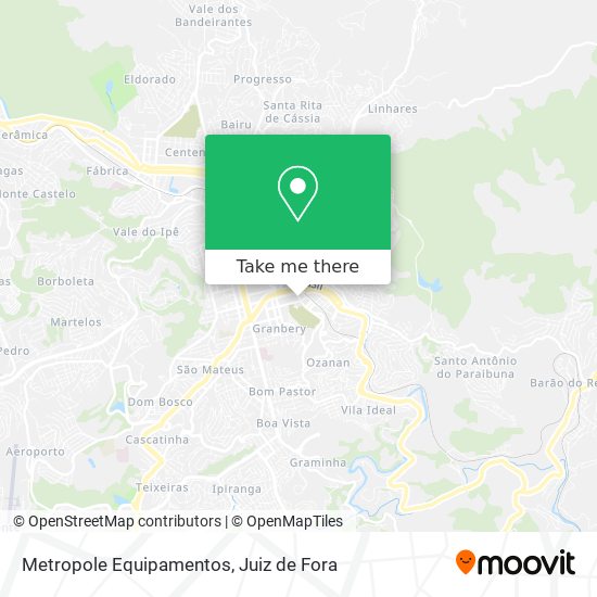 Metropole Equipamentos map