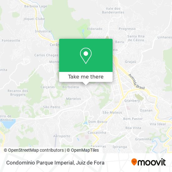 Condomínio Parque Imperial map