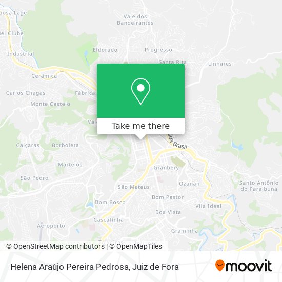 Helena Araújo Pereira Pedrosa map